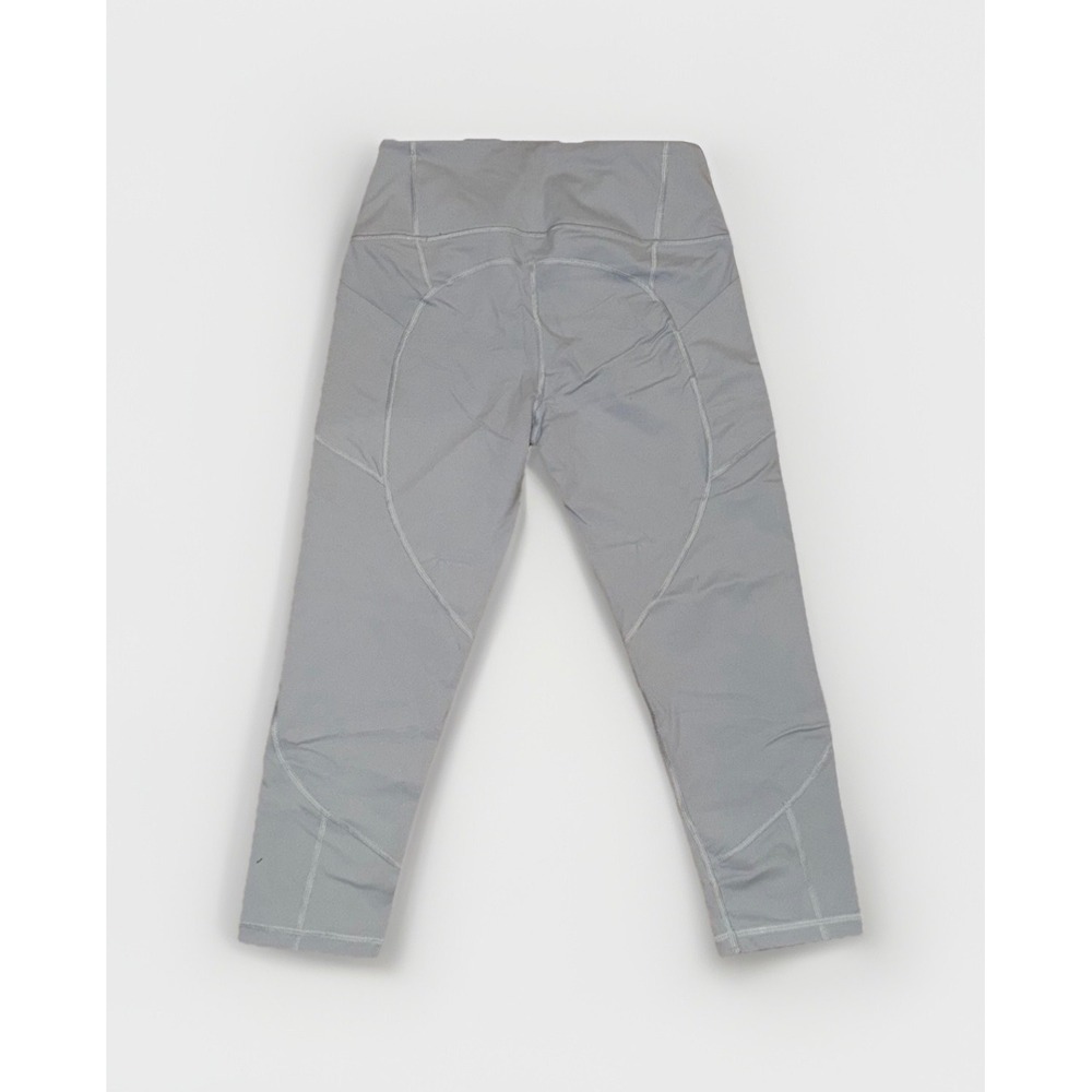 Victoria's Secret Sport Knockout Leggings Gray Blue Crop Workout‎ Women's Medium - Picture 8 of 9